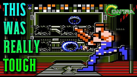 Contra gameplay 300% speed challenge #2