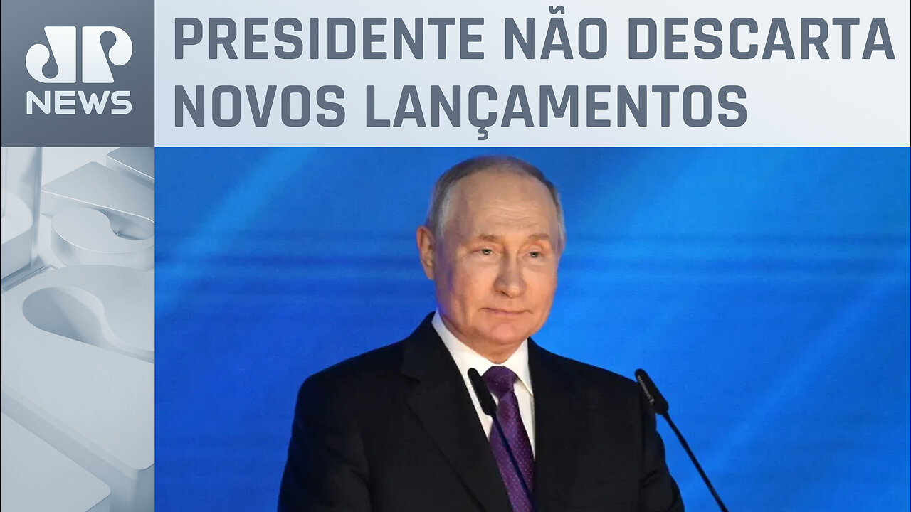 Putin anuncia testes de novo míssil nuclear russo