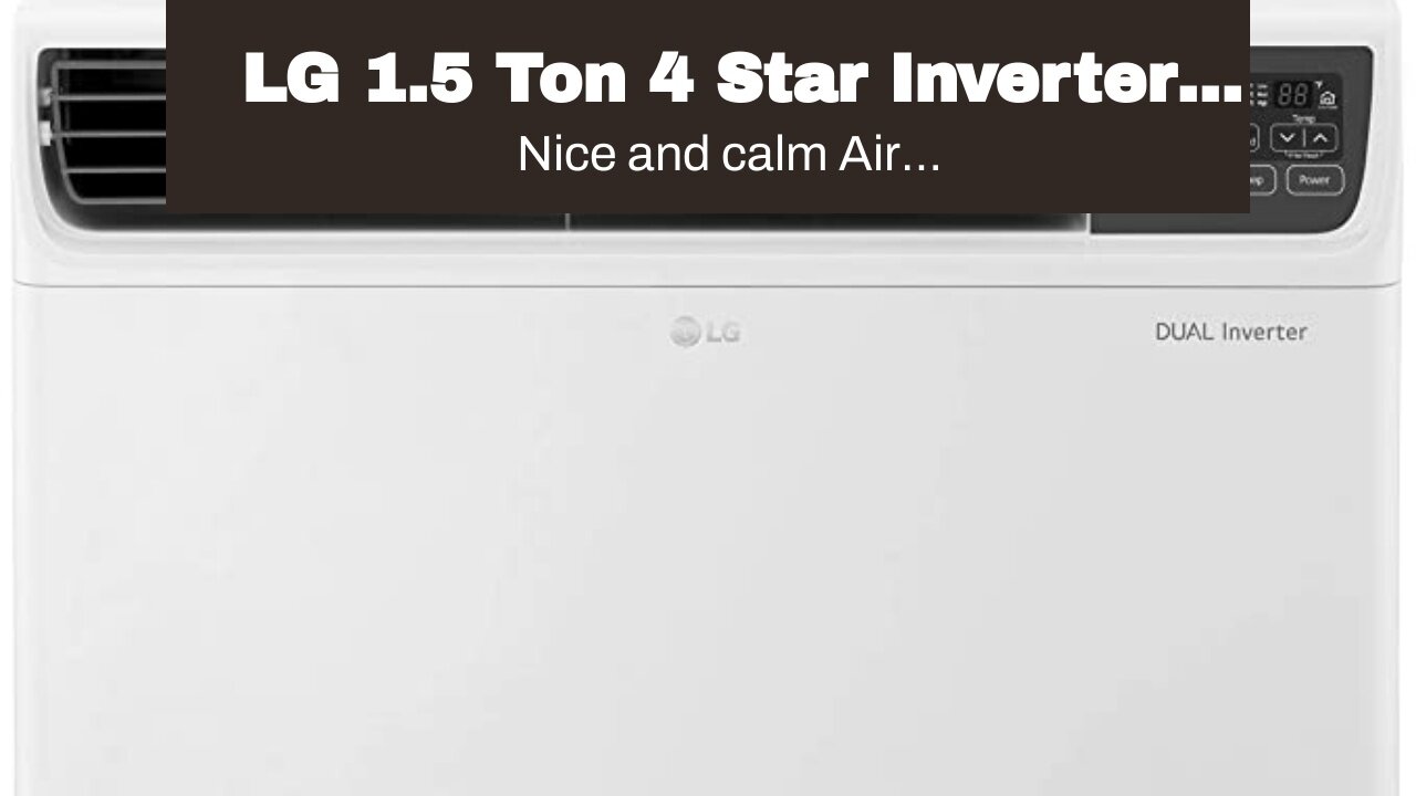 LG 1.5 Ton 4 Star Inverter Split AC (Copper, Super Convertible 5-in-1 Cooling, HD Filter with A...
