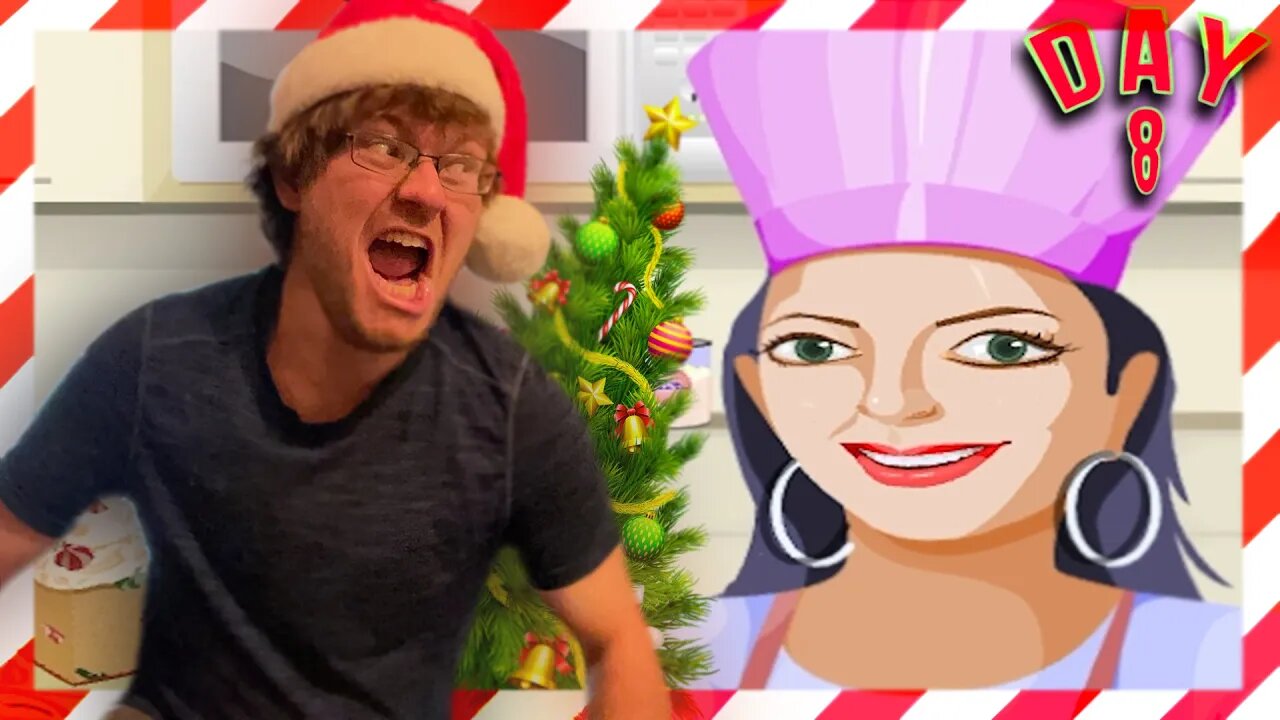 A Genius' Christmas: Year 9 - Day 8 || SANTA BUD PLAYS THE WEIRDEST CHRISTMAS GAMES ON THE INTERNET
