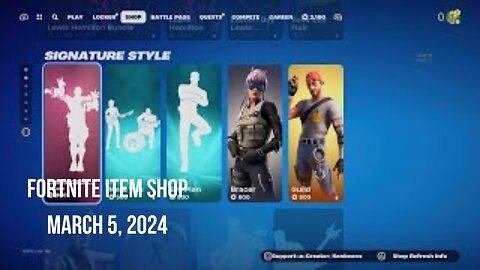 Fortnite Item Shop|March 5, 2024