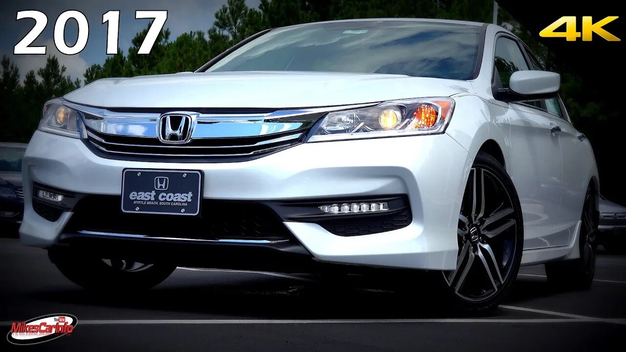 2017 Honda Accord Sport Special Edition SE - Ultimate In-Depth Look in 4K