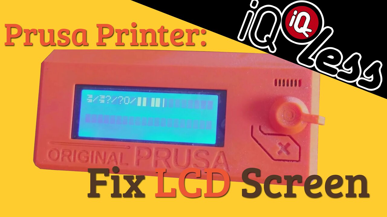 Prusa: Fix LCD screen