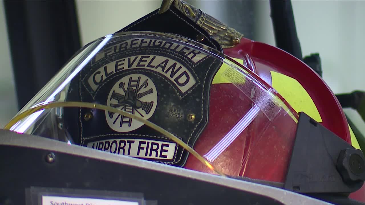 Cleveland firefighter charting new course few women have traveled at Cleveland Hopkins International Airport