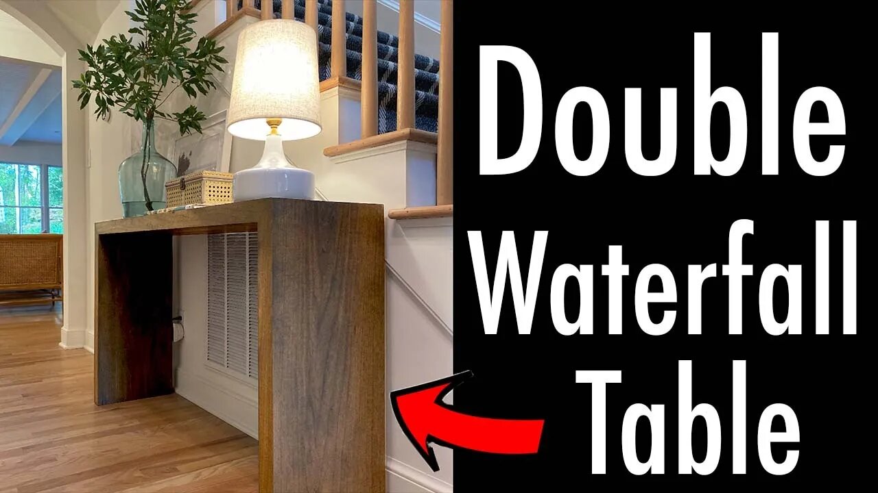 double waterfall table