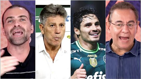 "FOI HILÁRIO! O Palmeiras DEU UMA SAPATADA no Grêmio, e o Renato Gaúcho..." 4 a 1 é EXALTADO!