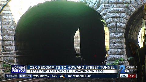 CSX recommits to Howard Street Tunnel project