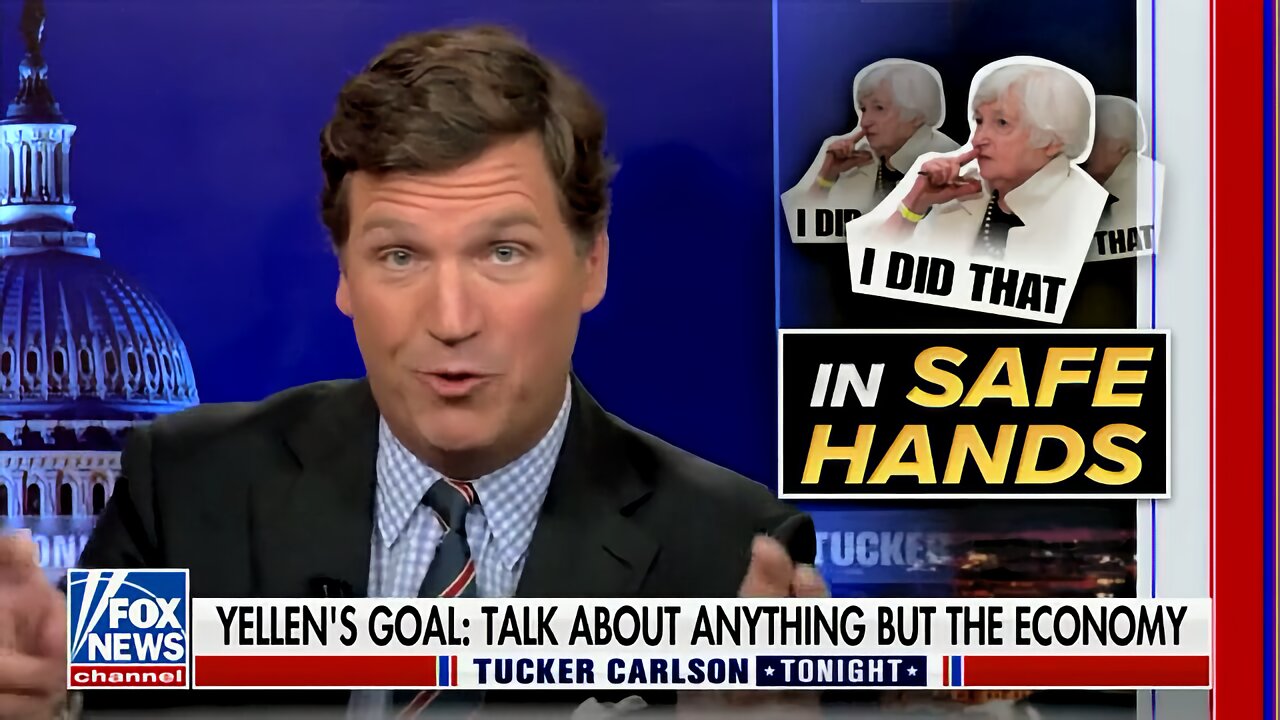 Tucker: Yellen Should Be in a Retirement Home Writing Memoirs No One Would Read