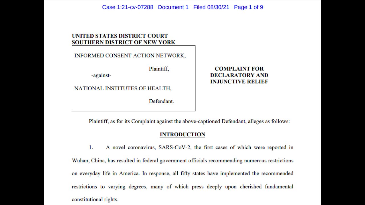 Fauci + NIH Internal Documents EXPOSED: Gain Of Function Research In Wuhan