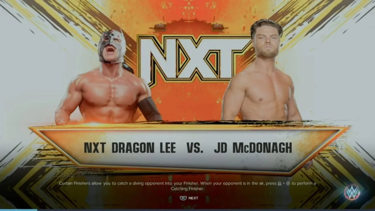 NXT Dragon Lee vs JD McDonagh