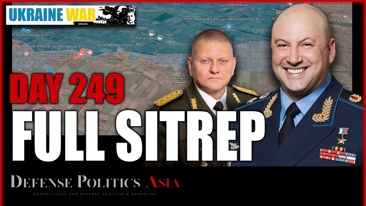 [ Ukraine SITREP ] Day 249 (30/10): Russia breakthru in Vuhledar region, Ukraine at Kharkiv-Luhansk