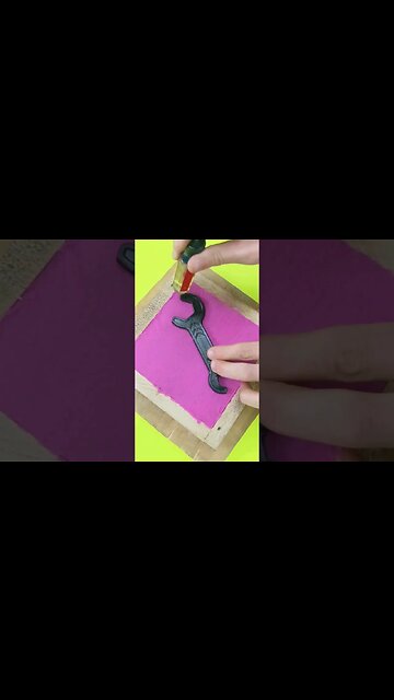 Amazing DIY Metal Casting using Kinetic Sand #shortsfeed #shorts #kineticsand