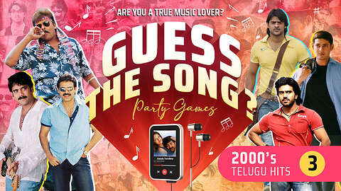 Guess the Song by Lyrics & BGM | 2000s Telugu Music Challenge | Telugu Hit Songs