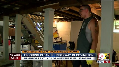 Covington cleans up after one flood, prepares for more