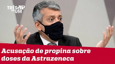 Omar Aziz dá voz de prisão a Roberto Dias na CPI