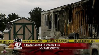 Police: 3 kids dead, 4 family members hurt in Michigan fire