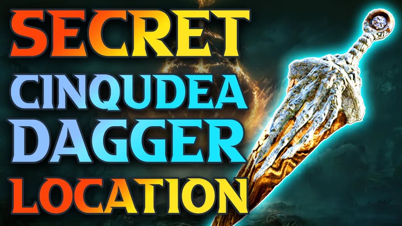 How To Get Cinquedea Dagger In Elden Ring