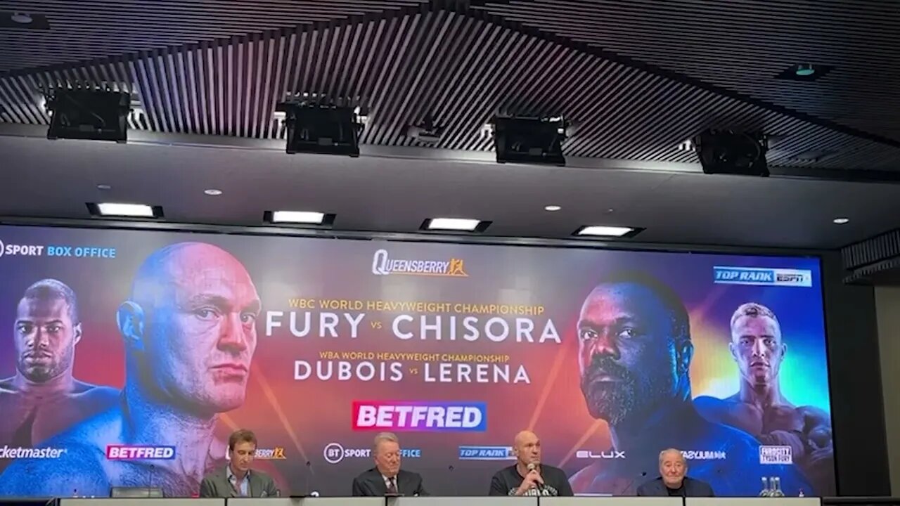 Tyson Fury Post-Fight Press Conference | Talkin Fight