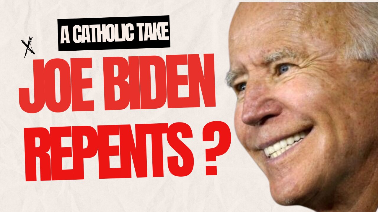 "Catholic Joe Biden" Repents? - Live News Today