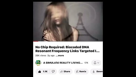 No Chip Required: Biocoded DNA Resonant Frequency Links Targeted Individuals to Mind Control Matrix