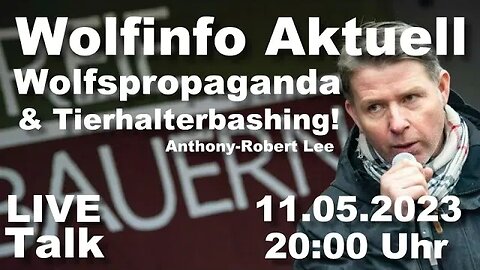 Wolfinfo Aktuell LIVE TALK 27 ( Wolfspropaganda und Tierhalterbashing! )