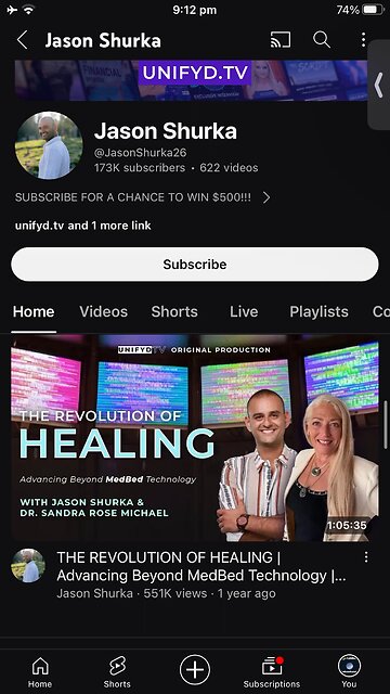 Jason Shurka channel