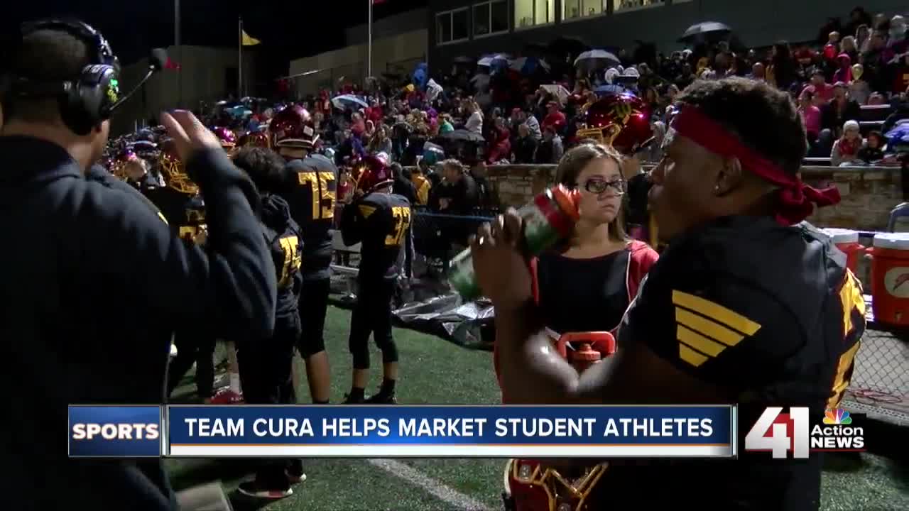 Team Cura helps market local high school athletes