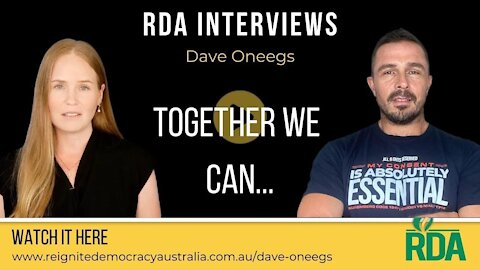 Monica interviews Dave Oneegs