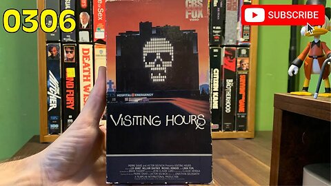 [0306] VISITING HOURS (1981) VHS INSPECT [#visitinghours #vistinghoursVHS]