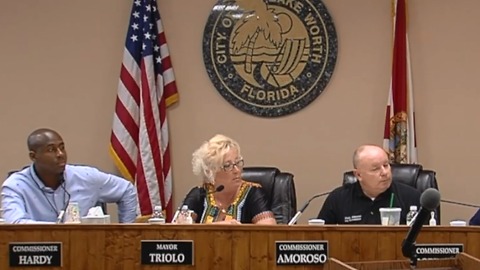 City of Lake Worth sends a message