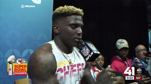 Chiefs WR Tyreek Hill talks Super Bowl win