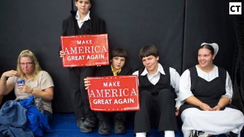 WHOA: Amish Stop Work, Show Up to Trump Rally With INCREDIBLE Message