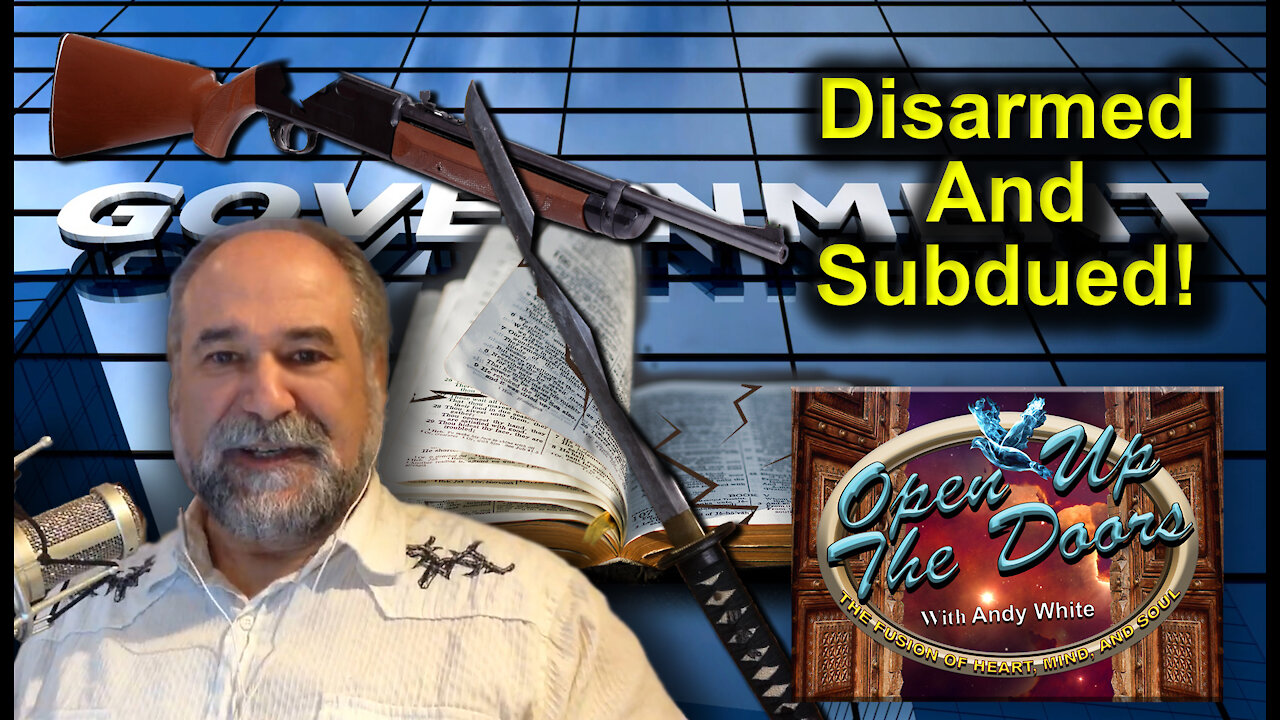 Andy White: Disarmed And Subdued!