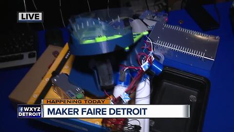 Pressing Pennies at Maker Faire