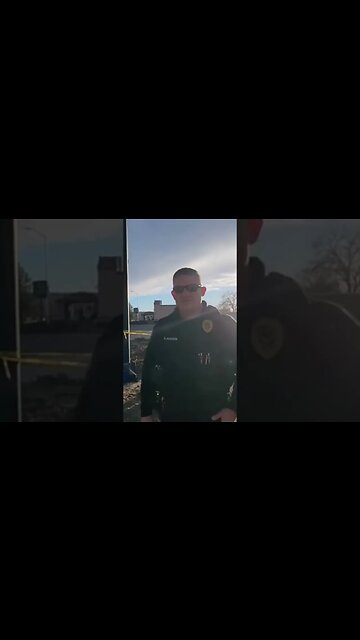 Fake journalist harasses the employed #cops #shortsvideo #shortvideo