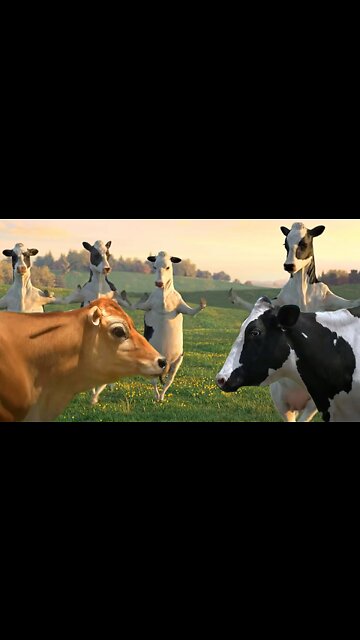 FUNNY COW DANCE 4 │ Cow Song & Cow Videos