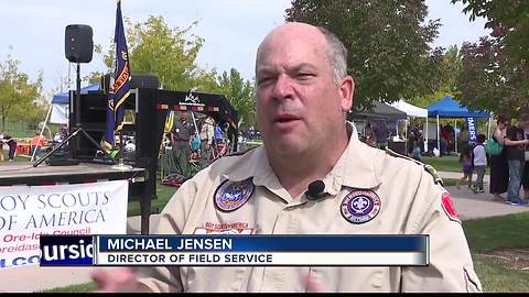 Scout Fair allows both boys and girls to participate for the first time
