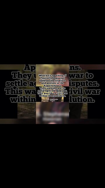 The Revolutionary War Hits The Frontier! #americanhistory #foundingfathers #america #liberty #shorts