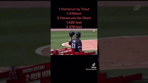 Mike Trout and Shohei Ohtani combine for 3 monster homeruns #mlb #homerun #miketrout #shoheiohtani