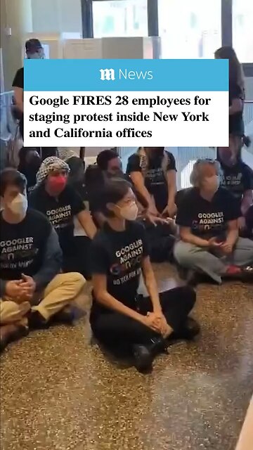 Does Google pressing charges against and firing these Hamas supporting employees redeem them?