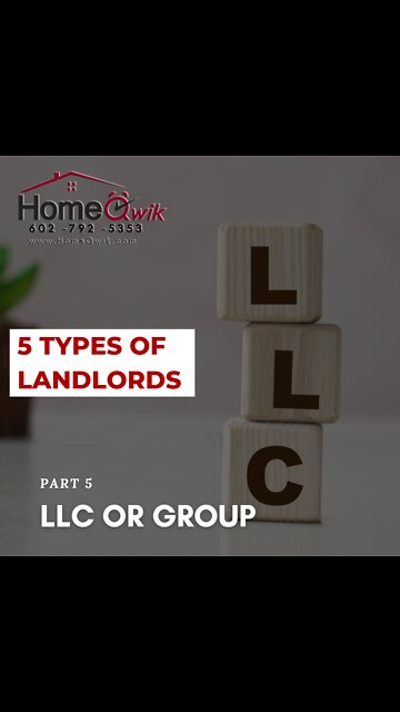 EPISODE 5: LLC or Group - 5 Types of Landlords