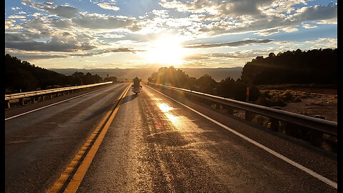 Golden Hour on Two Wheels | Riding Near Bryce Canyon