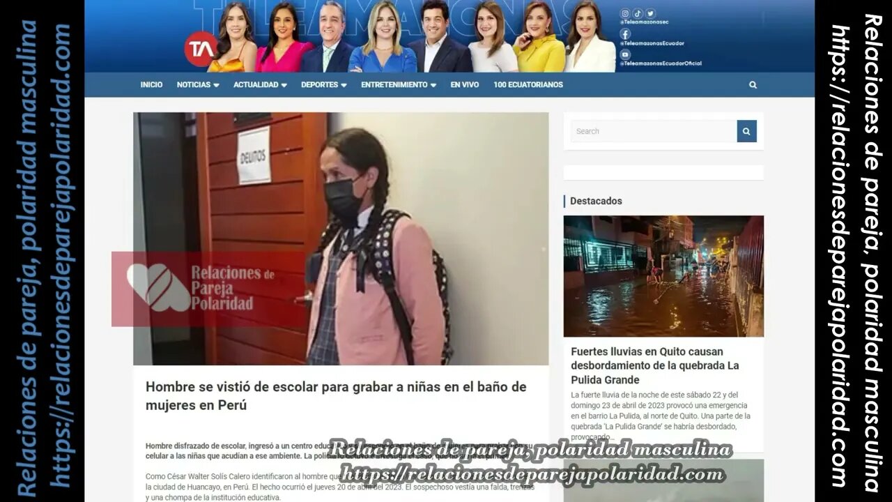 Hombre se disfraza de niña y entra a una escuela y baño de niñas para tomar fotos de ellas