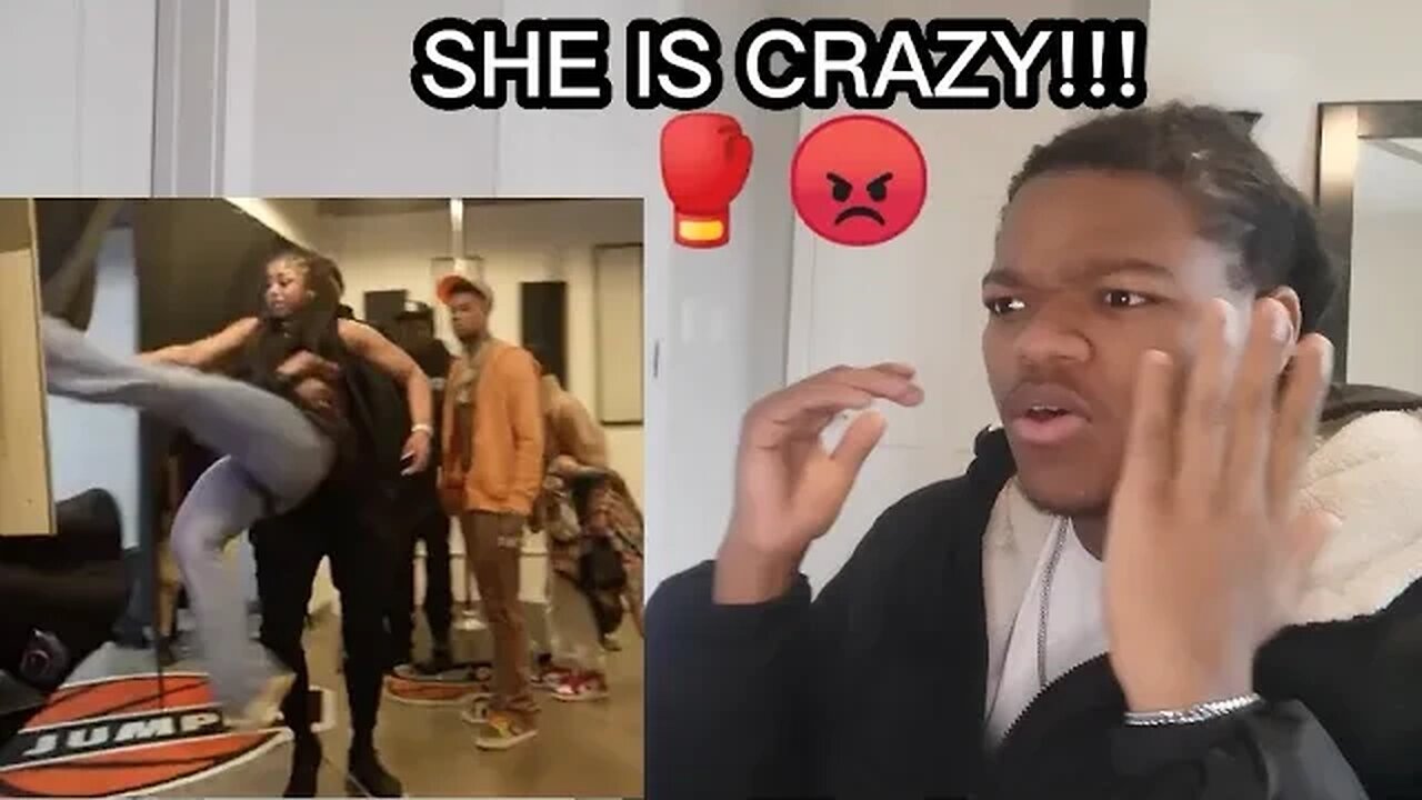 SHE BROKE EVERYTHING!!!! | CHRISEAN GETS VIOLENT ON BLUEFACE NO JUMPER INTERVIEW | REACTION