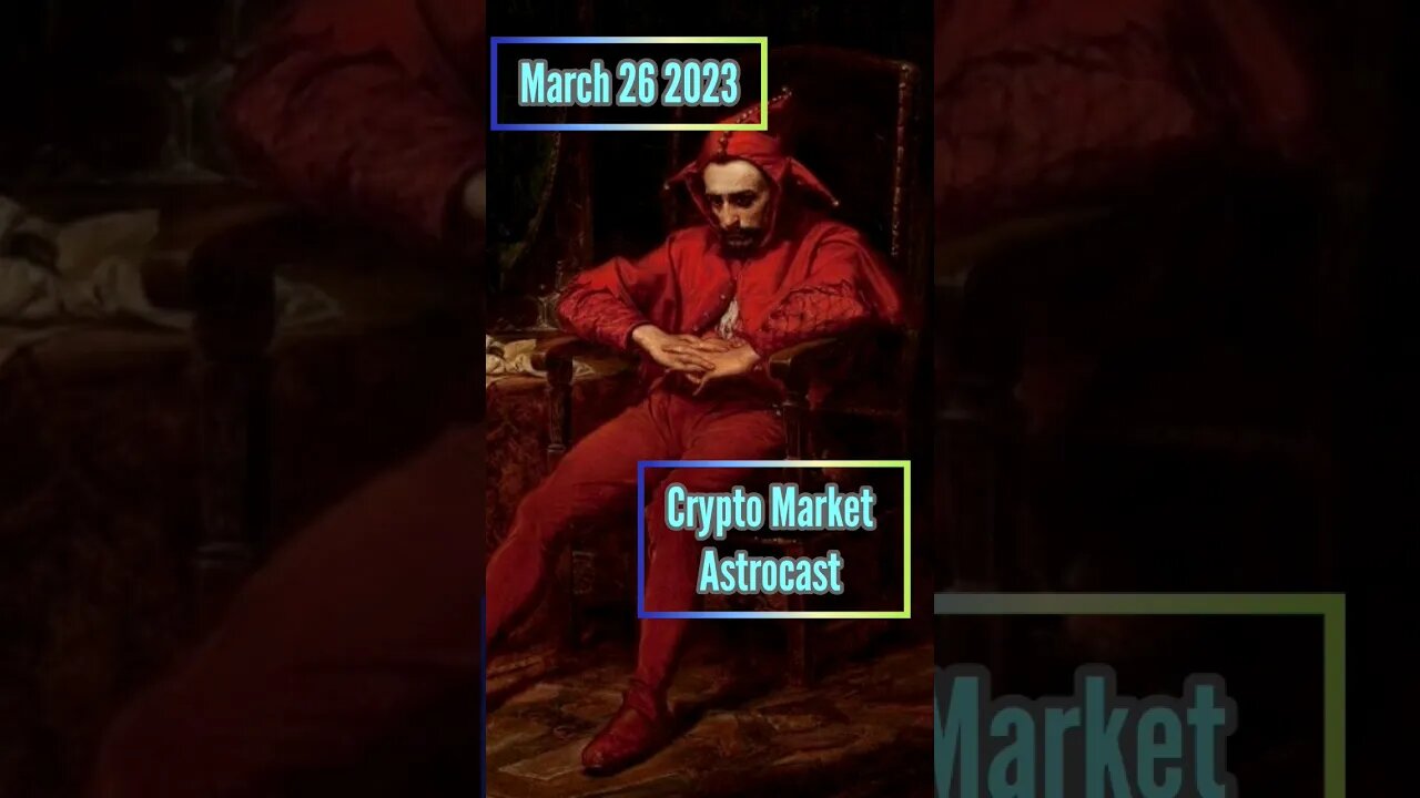 Crypto Market Analysis: March 26 2023 #mercury #chiron #aries #leo #pluto