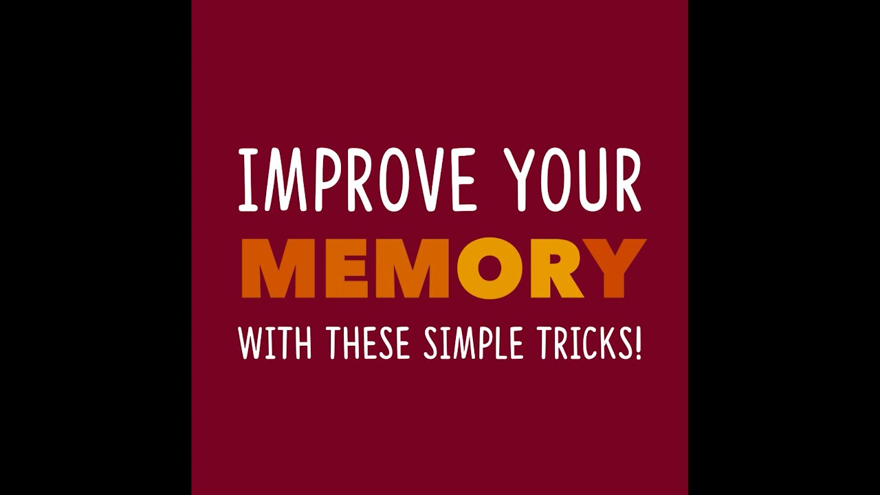 Tricks To Improve Memory [GMG Originals]