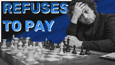 Hans Niemann refuses to pay 5$, to a Charity Chess Tournament