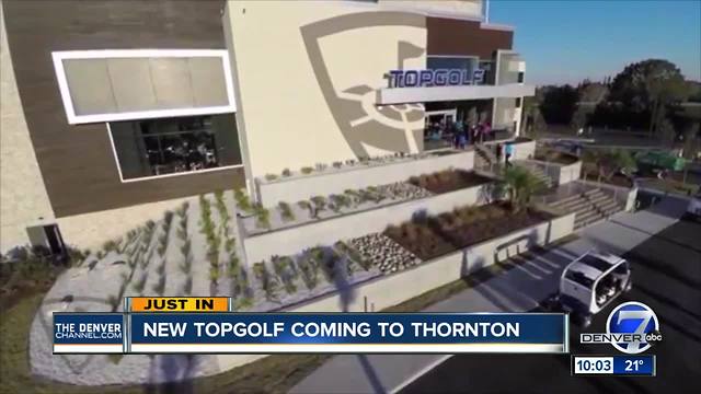 Thornton greenlights new TopGolf location