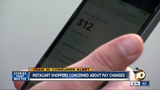 San Diego Instacart shoppers concerned about pay changes