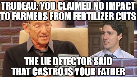 Justin Trudeau Fact Checked and DEBUNKED on Farmers!